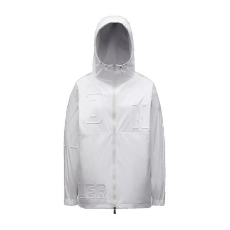 Moncler Nendiale Hooded Jakke Hvid, Dame