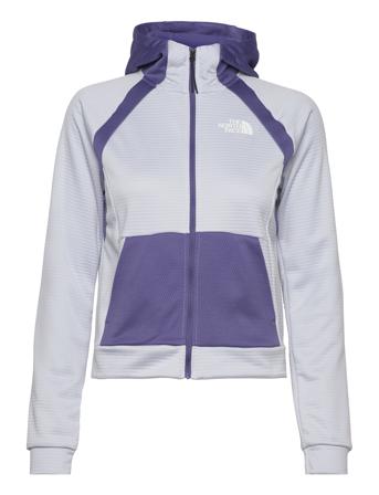 W Ma Full Zip Fleece - Eu Sweat-shirts & Hoodies Fleeces & Midlayers Lilla The North Face*Betinget Tilbud