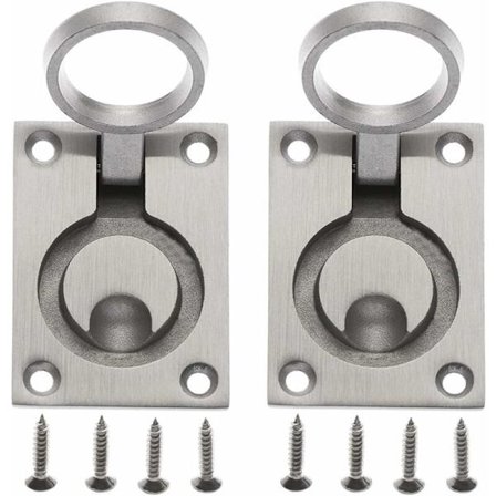 2-pack lucka handtag lucka skåp dold dold skåp rostfritt stål marin B
