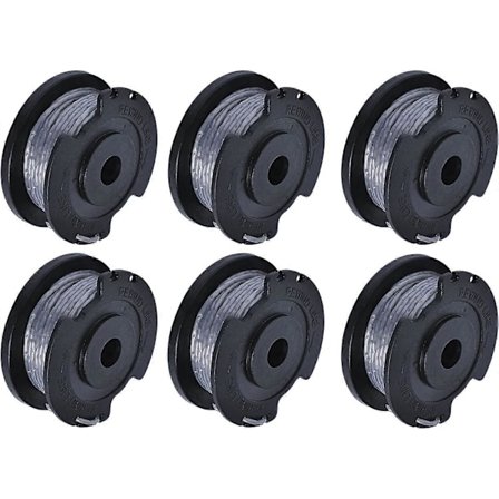 F016800569 Spole og tråd kompatibel med Bosch EasyGrassCut erstatning, 6 stk