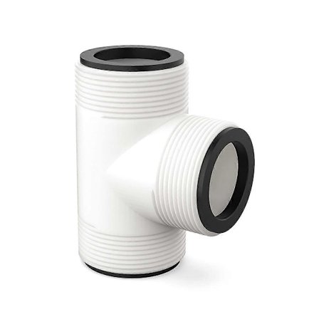 Slangadapter Ersättning för & Pool Delad Slang T-koppling T-skarv Union med 3 L Ringar Anslutning, Ansluter