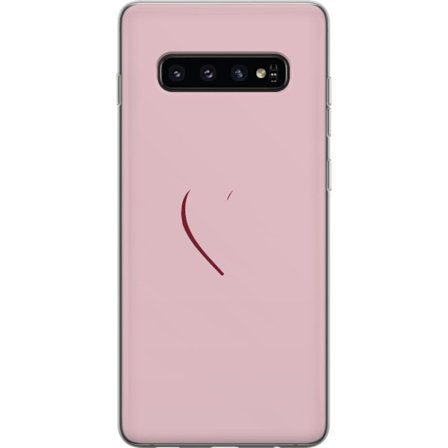 Kompatibelt Mobilskal till Samsung Samsung Galaxy S10 SoftPinkLove