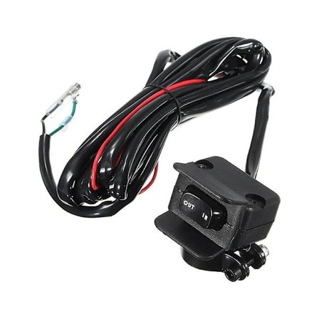 Mordely 12v Winch Toggle Switch With Mounting Bracket And Control Line Kit For Atv Utv Cisea Electric Winch