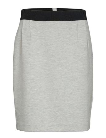 Olally Knälång Kjol Grå InWear