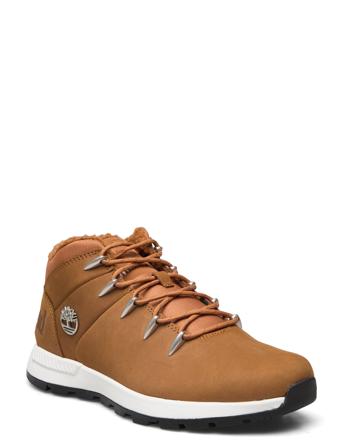 Sprint Trekker Mid Lace Up Sneaker Rust Designers Boots Winter Boots Beige Timberland
