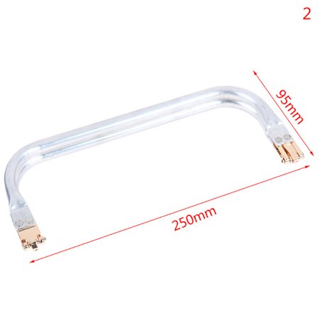 Kvinna Doctor Handväska Ram Metall Aluminium Tube Ram Handtag