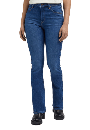 Lee Breese Boot Jeans Dam Blå 26/31