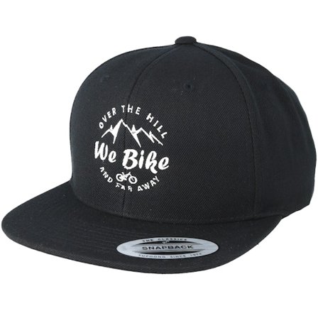 Bike Souls - Black snapback Czapka Z Daszkiem - Over The Hills And Far Away Black Snapback @ Hatstore