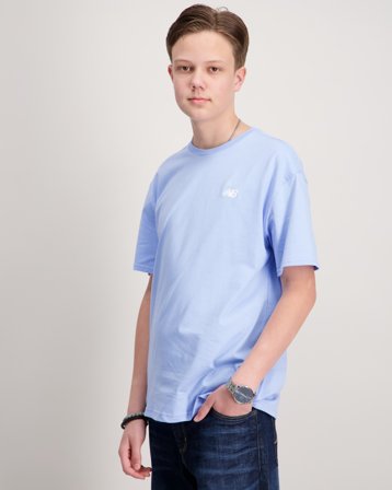 New Balance New Balance Jersey Small Logo Tee Blau T-Shirts Jungen - Kids Brand Store