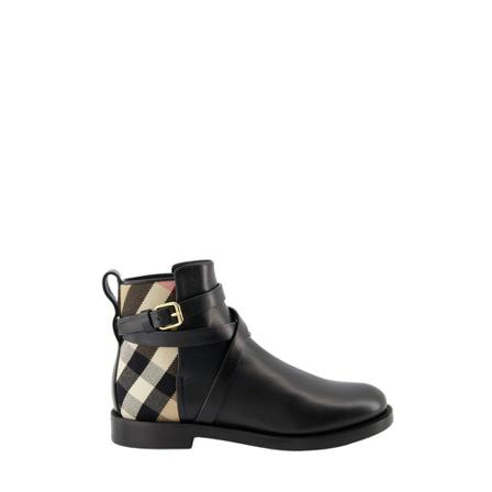 Burberry Checked Støvler Sort, Dame, Størrelse: 36 EU