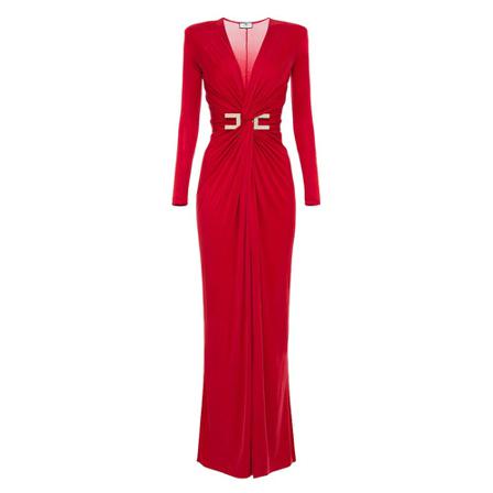 Elisabetta Franchi, Party Dresses Rood, Dames, Maat:S