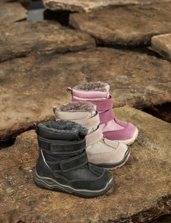 En Fant Boots Lightweight Tex Velcro - Pink - 23
