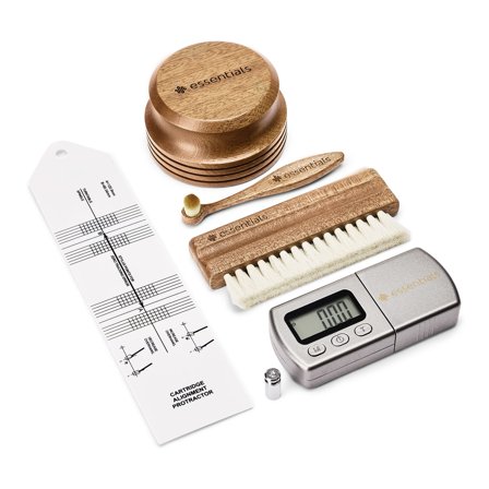 Essentials TT Vinyl Kit 30 Vedlikehold for platespiller - Sort