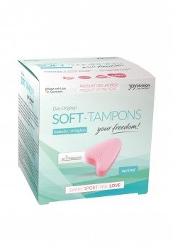 Soft Tampons Normal, Box 3 st - Går att använda vid sex & bad & spa