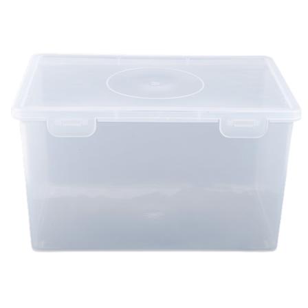 Maske Oppbevaringsboks Plast Transparent oppbevaringsbeholder Hold ryddig Organizer for hjemmesoverom sovesal kontorbruk