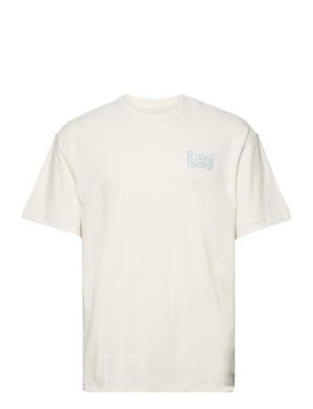 Loose Seasonal Tee Cream Lee Jeans