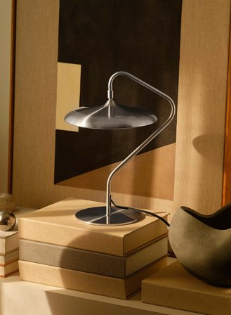 Artist bordlampe H41 - krom