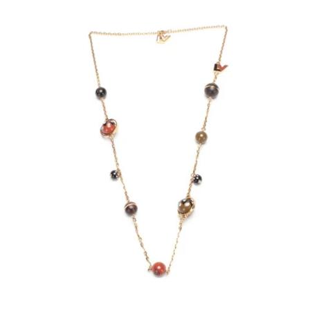 Louis Vuitton Vintage, Pre-owned Louis Vuitton Necklace Geel, Dames, Maat:ONE Size