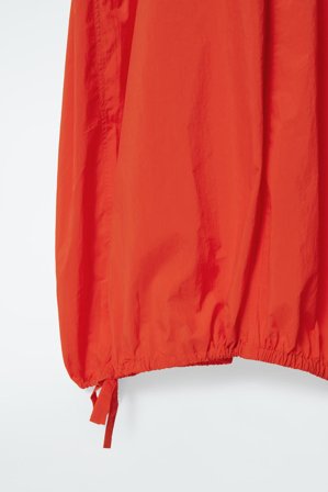 COS Women's Maxi Abito Oversize In Stile Paracadutista in Rosso