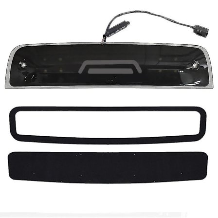 Til Dodge Ram 1500 2500 3500 2009- Led Smoke 3. Tredje bremselygte baglygte højt monteret stoplygte blinklys baglygter
