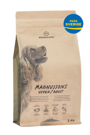 Magnussons - Voksen - 2 kg - Hund - Hundefôr & hundemat - Tørrfôr for hund - ZOO.no