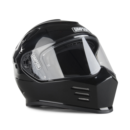Simpson Venom 06 Helmet Black/Metal L