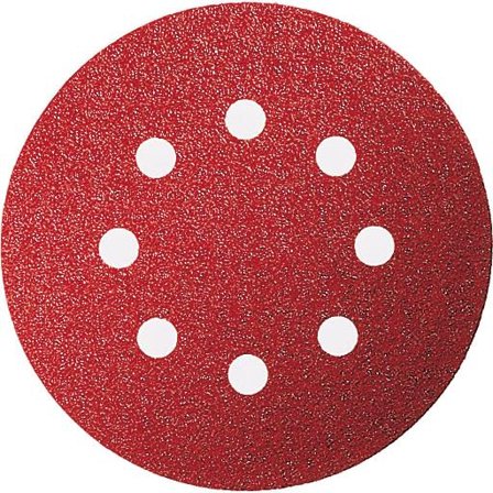 Bosch Expert for Wood Slipepapir 8-hullet 125mm K80 5-pakn., Maskintilbehør & forbruk