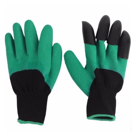 Hagehansker med klo-tupper for planting, graving, luking og såing