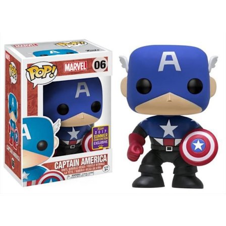 Figurine Funko Pop! - Marvel - Captain America - Blå - Avengers - Blandet