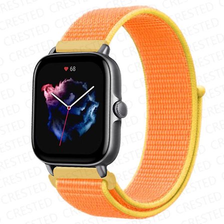 20 mm 22 mm watch för Amazfit Gts/2/2e/4/3/mini Gtr 4/2/3/ pro 47 mm Stratos 3 nylon Pulseira Correa Amazfit bipsband