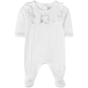 Absorba White Footed Baby Body 1 years - All in ones - 1 years - White - Mädchen