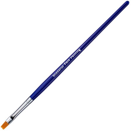 Face Paint Brush Fine Flat
