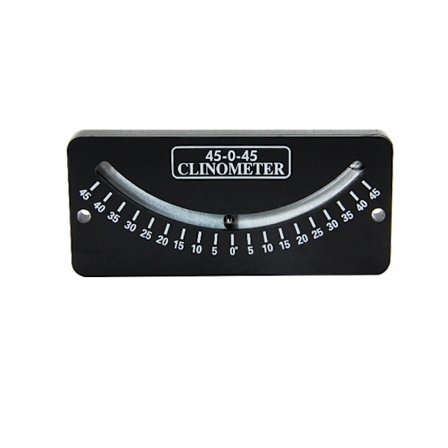 Mini-vinkelmätare Inclinometer, 45-0-45 graders vinkelmätare