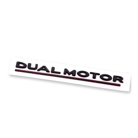 For Y X S Dual Motor Emblem - 3d Dual Motor Badge Sticker Decor Performance Badge Accessories