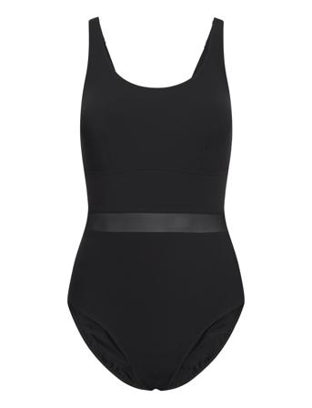 Womens Shaping Luniaglow 1 Piece Sport Women Sport Clothing Sport Swimwear Sport Swimsuits Black Speedo