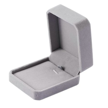 Samettipäällysteinen riipuslaatikko, klassinen korvakorupakkauksen koru kaulakoru lahjalaatikko vuosipäiviin häihin