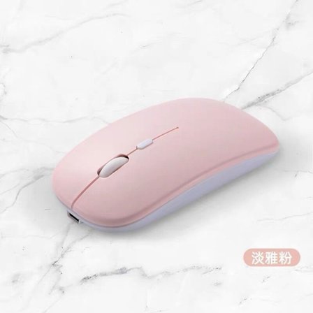 Fodral för iPad mini6 2021 Dual Mode Laddning Bluetooth Mus Rosa Tangentbord