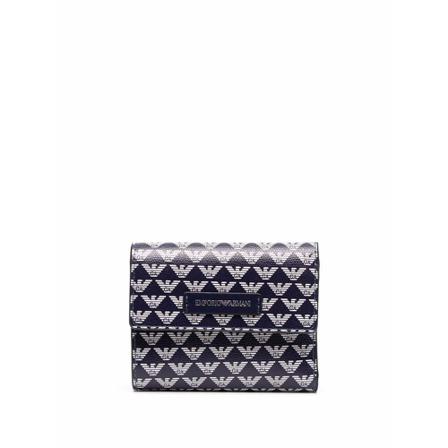 Emporio Armani Plånbok svart, Dam Plånböcker, Dam, Storlek: ONE SIZE