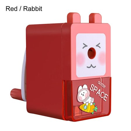 Astronaut Blyantspisser Automatisk Mater Bly RED RABBIT