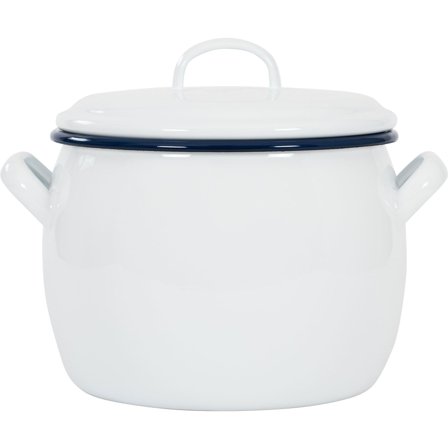 Kockums jernverk Gryde 4 liter, hvid | KitchenOne