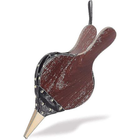 Puinen Ilmapuhallin, Takkapuhallin, Käsikäyttöinen Takkapuhallin, Puinen Takka-alusta Valurauta Suuttimella