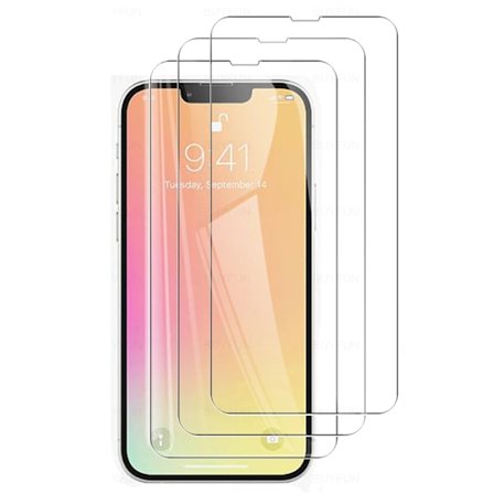 2-PACK iPhone 13 Mini Set - Fram- & Baksida + Kameralinsskydd
