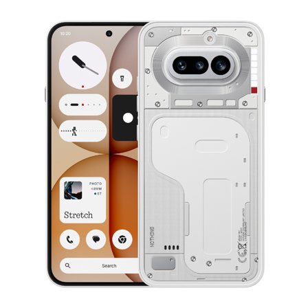 Nothing Nothing Phone (4a) 8+128 White - Eu - Mobil med avancerat trippelkamerasystem och Glyph Bar