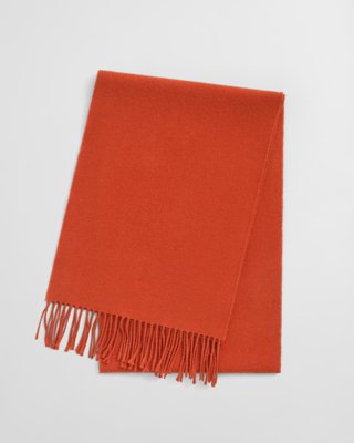 GANT - Ullskjerf, unisex til herre deep orange
