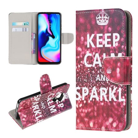 Wonderland Motorola Moto E7 Plus / Motorola Moto G9 Play fodral -Röd