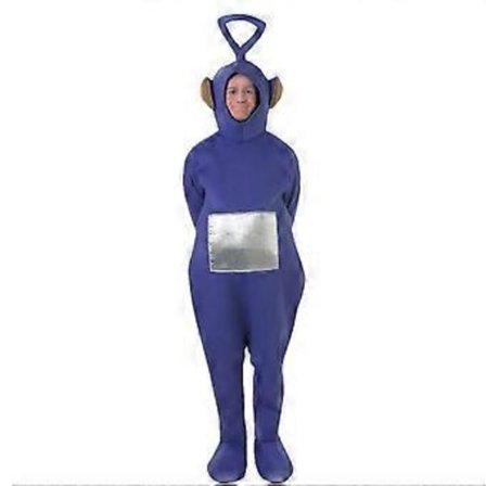 Aikuisten Miesten ja Naisten Teletubbies Po Tinky Winky Dipsy Laa-Laa Hieno Pukeutumiskoska (M Violetti)