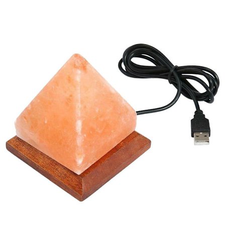 Lampa av Himalayasalt - Färgskiftande