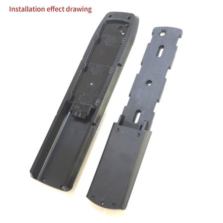 1 par litiumbatteriboks-afladningskontakt 6-polet han- og hunkontakt, e-cykeldele strømledning til Hailong (FMY)