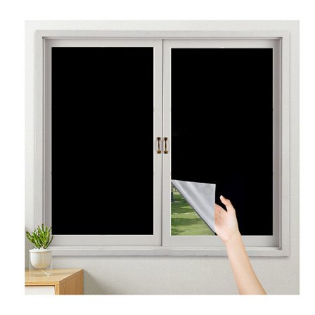 DIY mörkläggningsgardin Black 145 x 100 cm