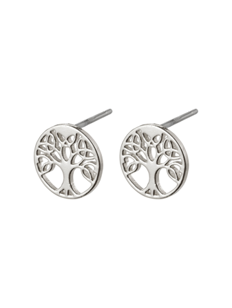 MATCH - Georgina øredobb - Pilgrim - Str. ONESIZE - Dame - Tilbehør - Grå - Messing